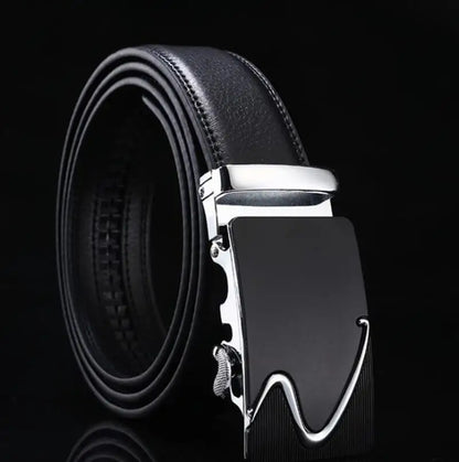 3.5cm Men Belt Fashion Pu Alloy Automatic Buckle Belt Business Affairs Casual Decoration Men's Belts Mens Belts Luxury