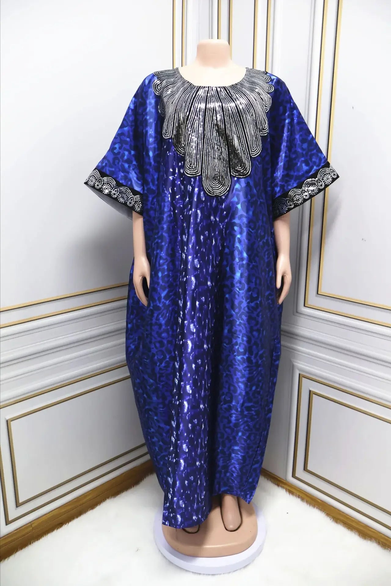 2024 Muslim Fashion Abayas Boubou Dashiki Ankara Outfits Evening Gown Dubai Kaftan Abaya Robe Outfits African Dresses for Women