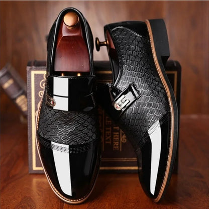 Men's Plus Size Leather Shoes Casual Fashion Outdoor Business Oxfords Formal Office Walking Footwear Zapatos Elegantes Hombre