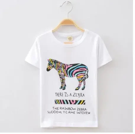 New Baby Boys T Shirt Cotton Car Printed Top Tees For Boy Kids Brand Shirt Tops Children Outwear Baby 2024 Summer Clothing